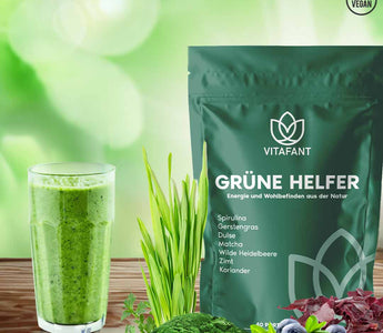 Neues und Verbessertes Grüne Helfer Pulver: Besserer Geschmack, Mehr Energie und Optimierter Stoffwechsel