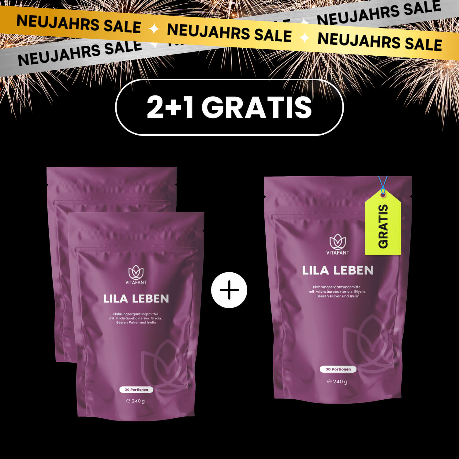 Lila Leben 2+1 Gratis