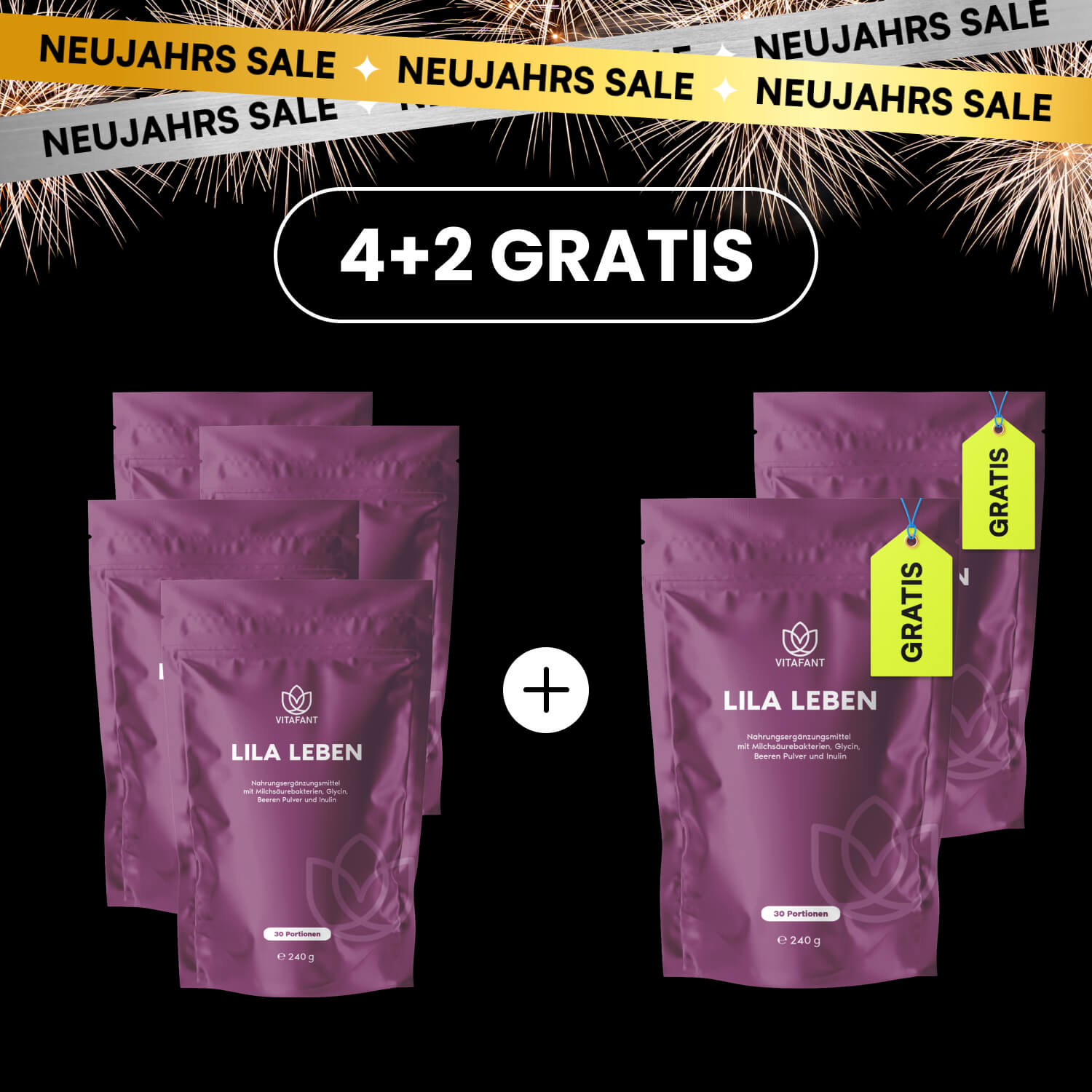 Lila Leben 4+2 Gratis