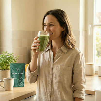 Doppelwandiges Glas + Bambus Deckel