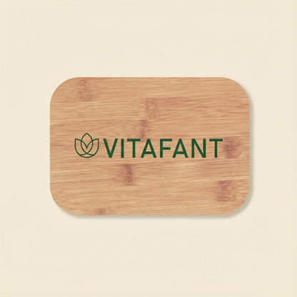 Lunchbox mit Bambus-Deckel