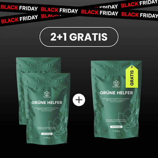 Grüne Helfer 2+1 Gratis