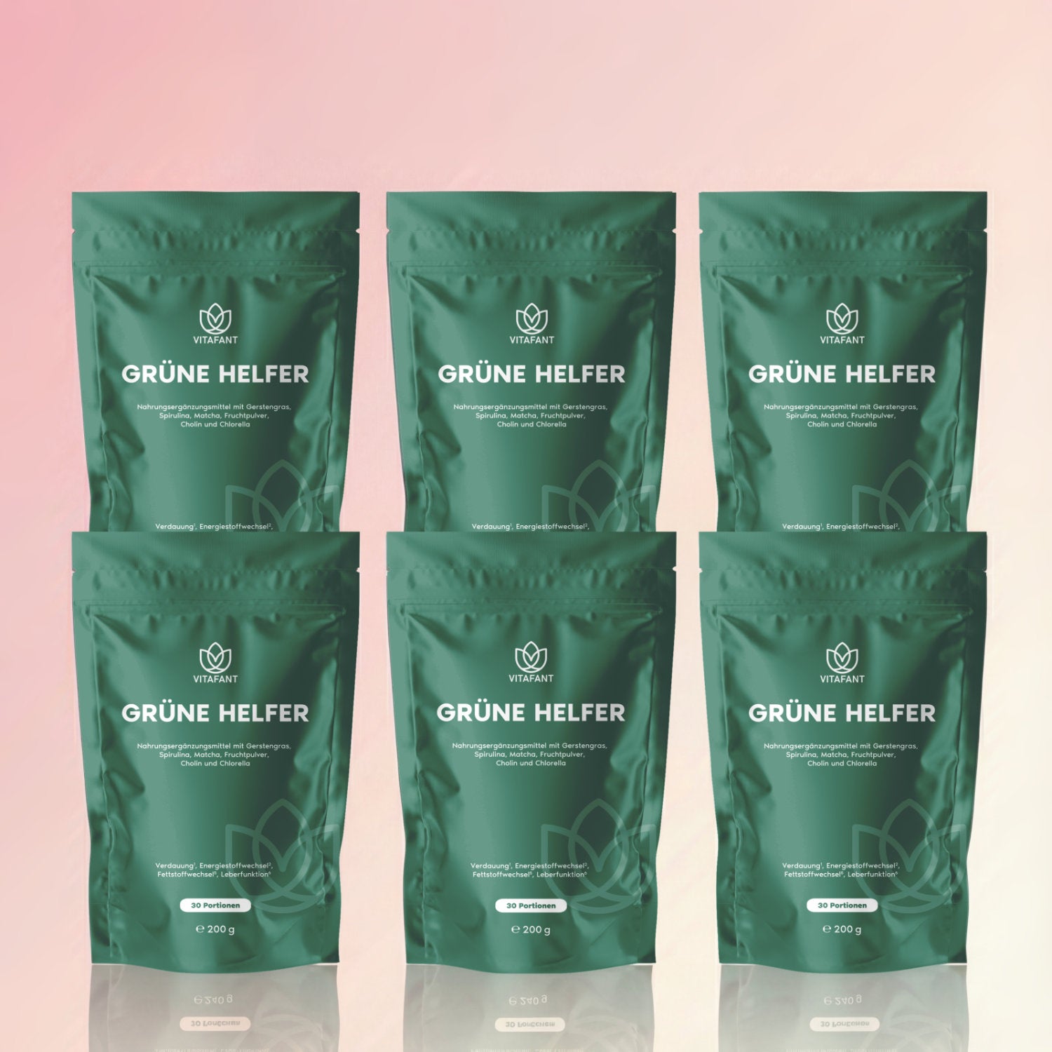 Grüne Helfer 6er Pack