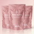 Rosa Glanz 3er Pack
